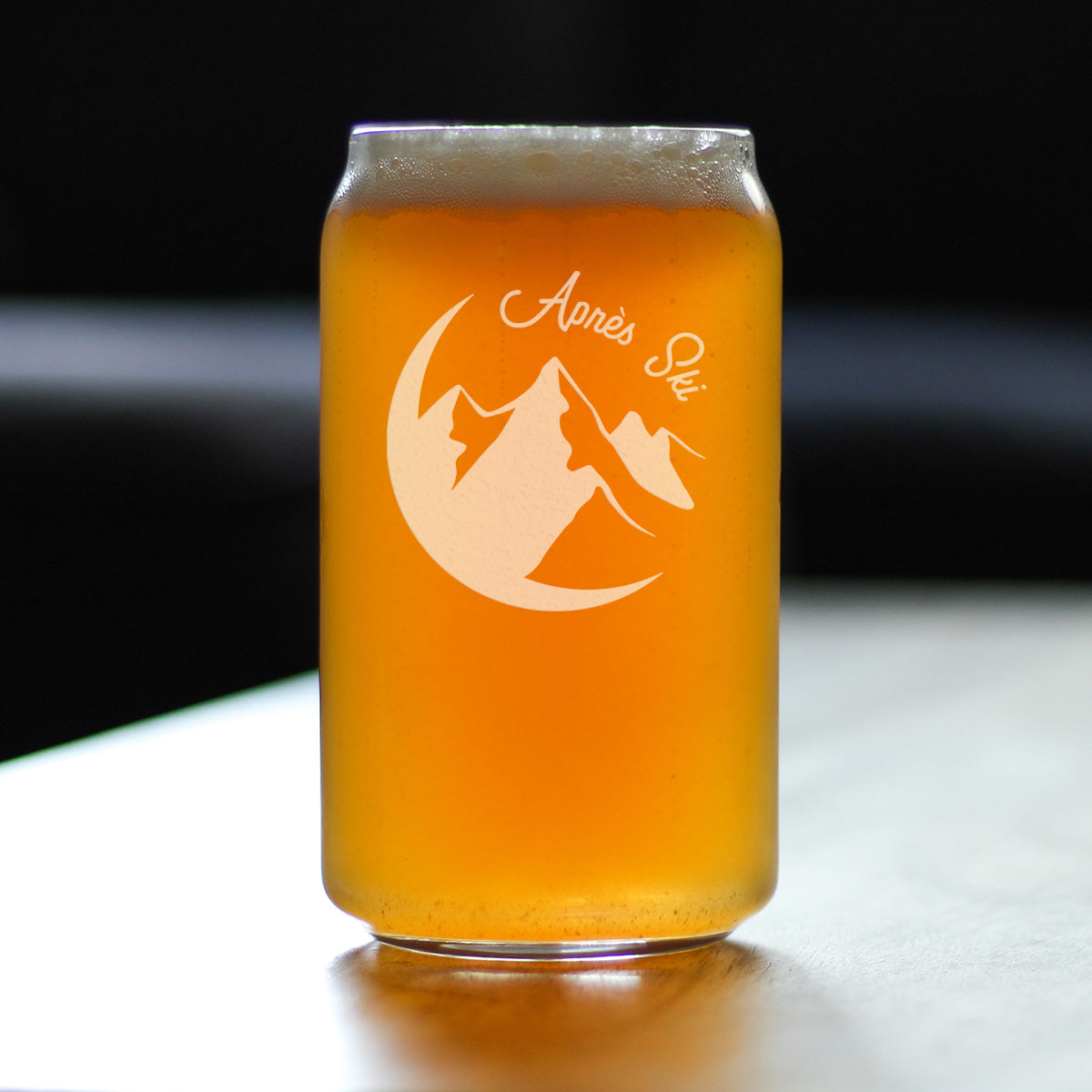 Apres Ski Beer Can Glass (16 oz)