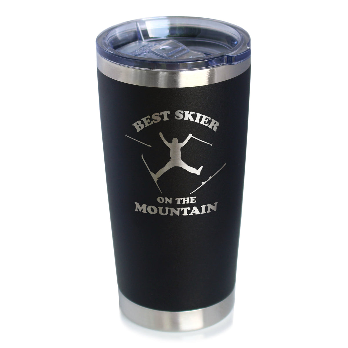 Best Skier On The Mountain Coffee Tumbler (20 oz)