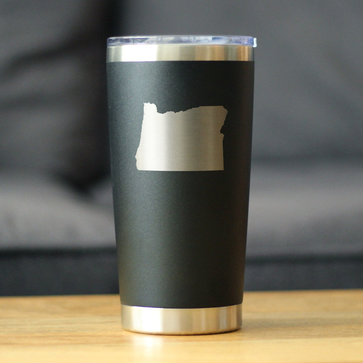 Oregon State Outline Coffee Tumbler (20 oz)
