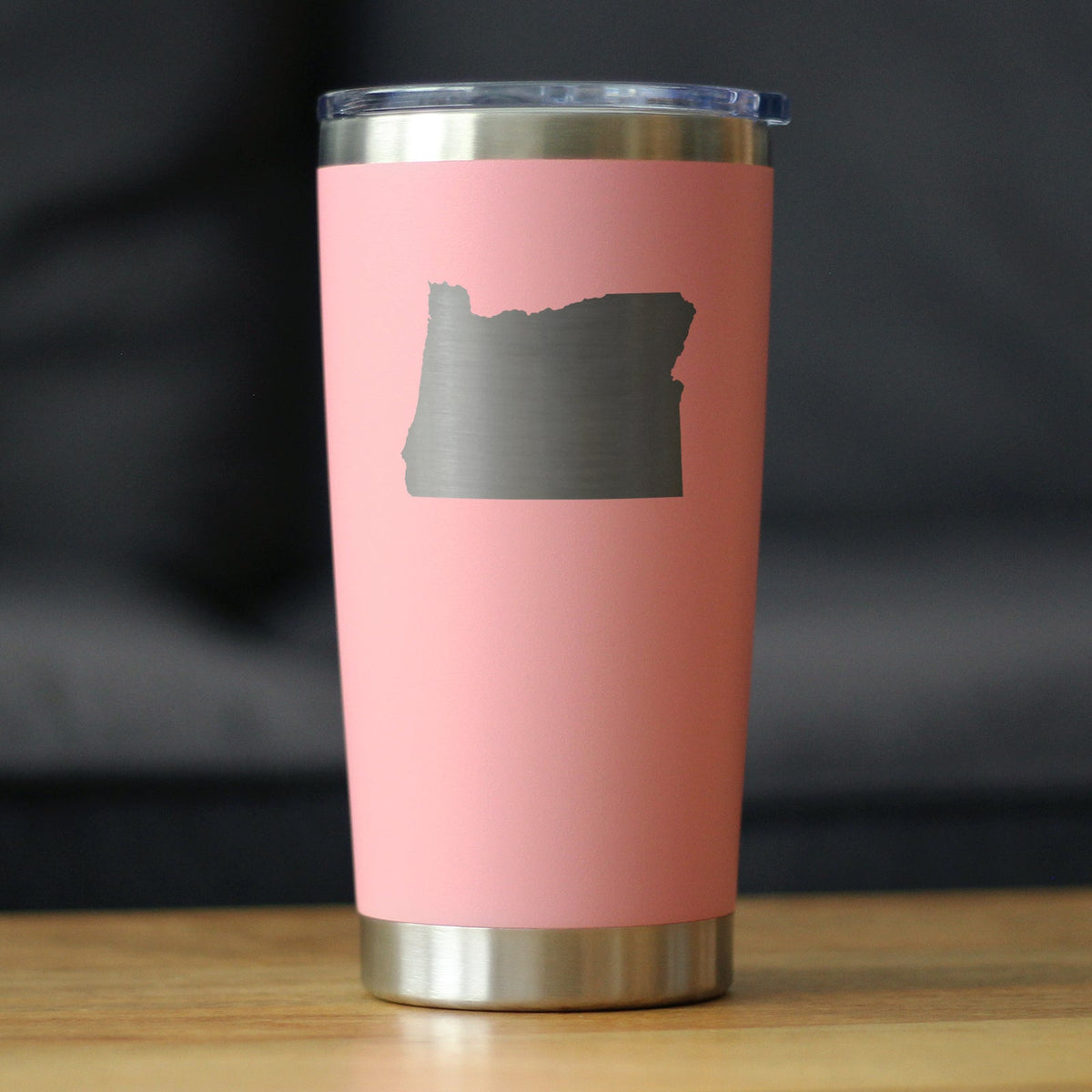Oregon State Outline Coffee Tumbler (20 oz)