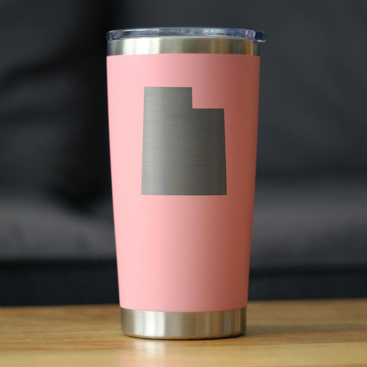 Utah State Outline Coffee Tumbler (20 oz)