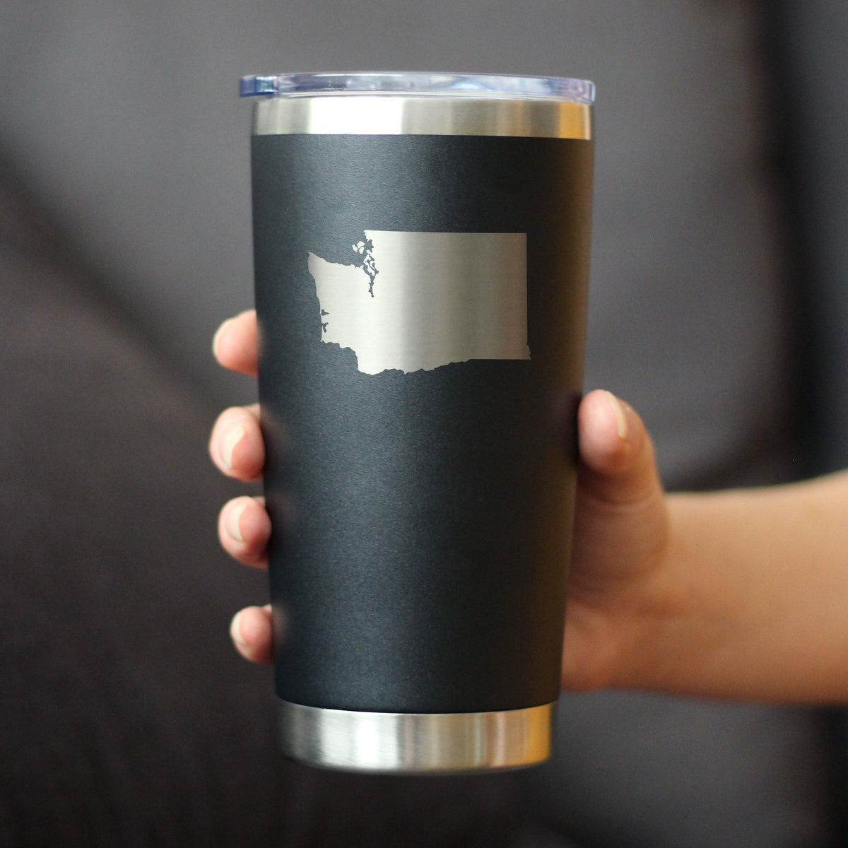Washington State Outline Coffee Tumbler (20 oz)