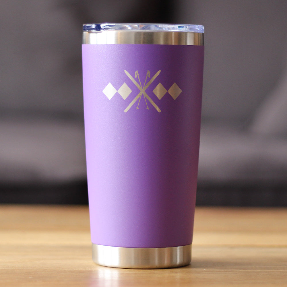 Double Black Diamond Coffee Tumbler (20 oz)