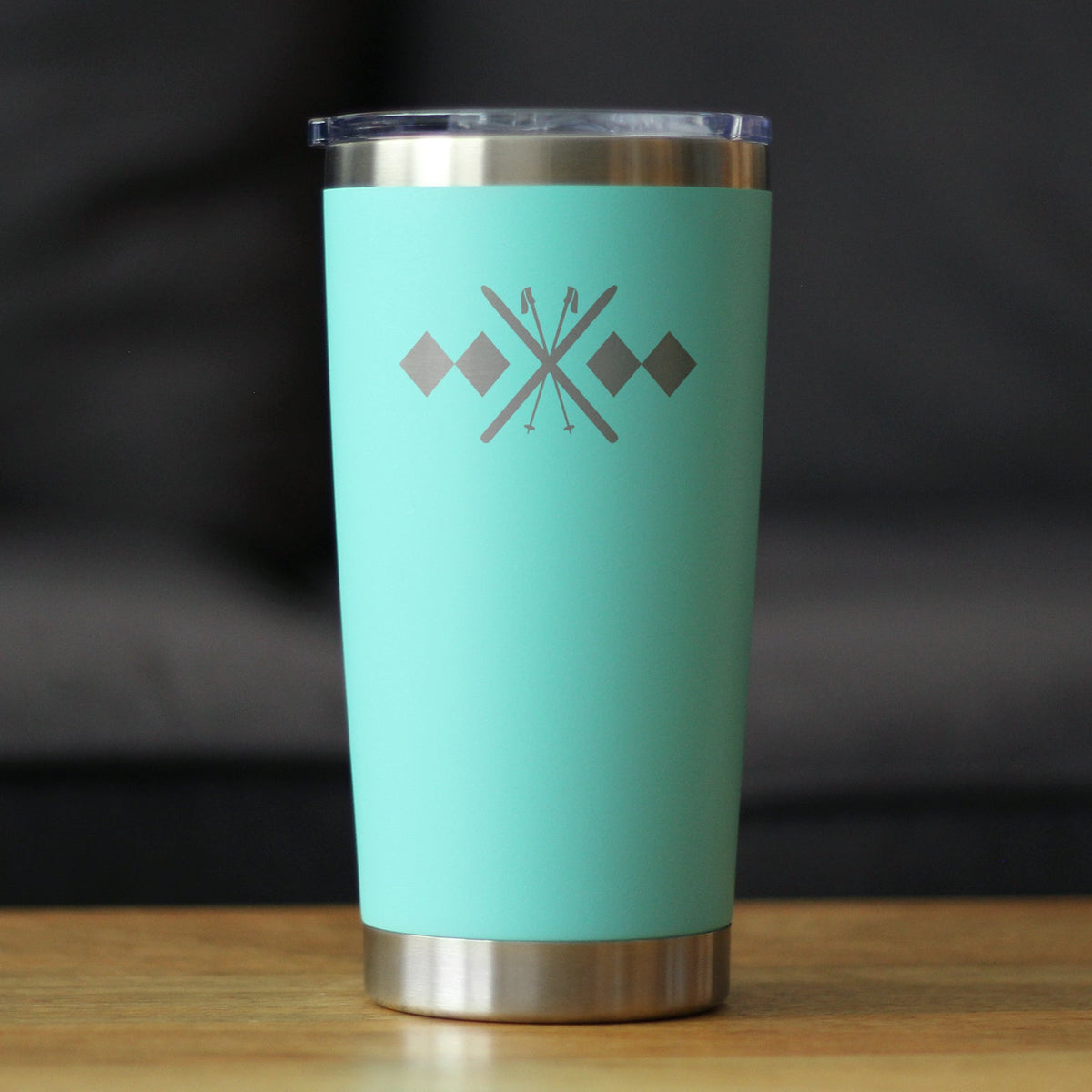 Double Black Diamond Coffee Tumbler (20 oz)