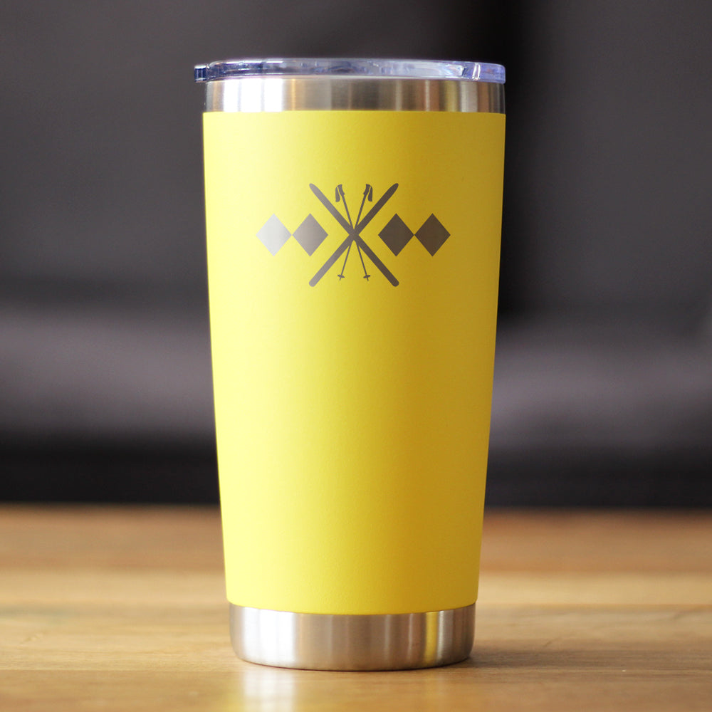 Double Black Diamond Coffee Tumbler (20 oz)