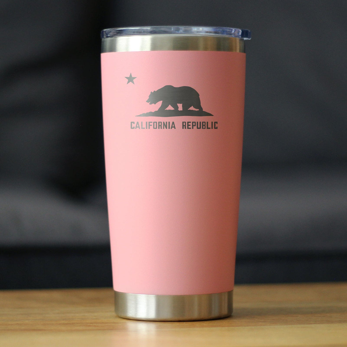 California Flag Coffee Tumbler (20 oz)