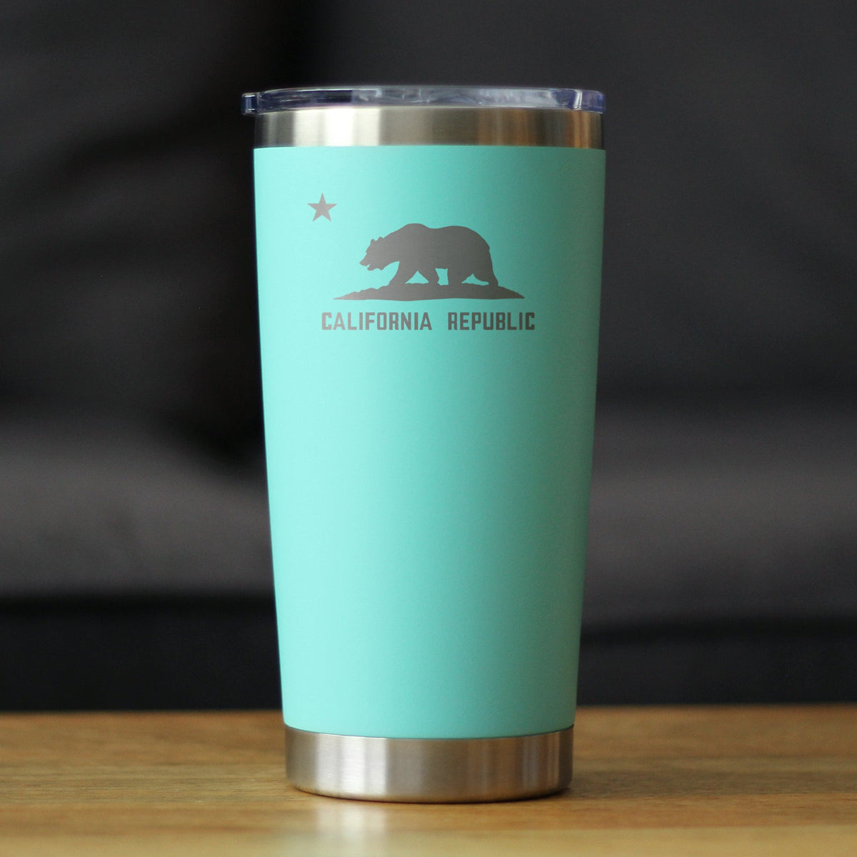 California Flag Coffee Tumbler (20 oz)