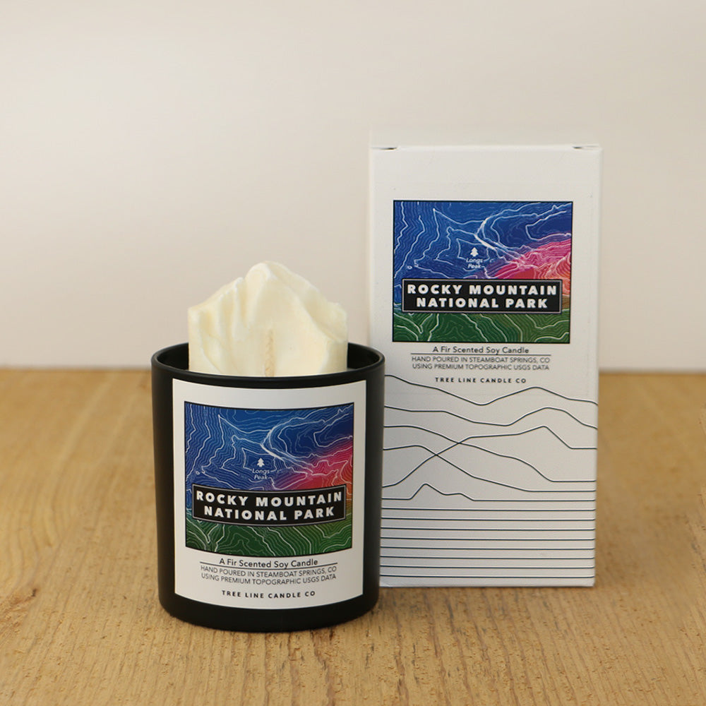 Rocky Mountain National Park Candle