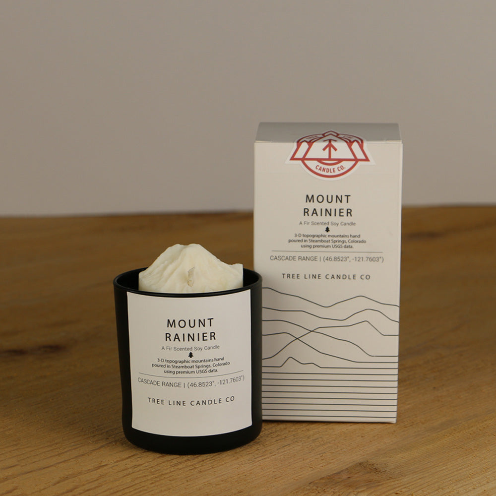 Mount Rainier Candle