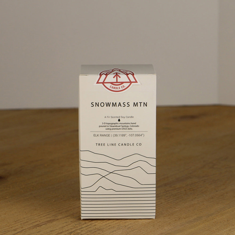 Snowmass Mountain Candle