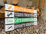 Personalized Ski and Snowboard Trail Signs, Mountain Cabin Decor