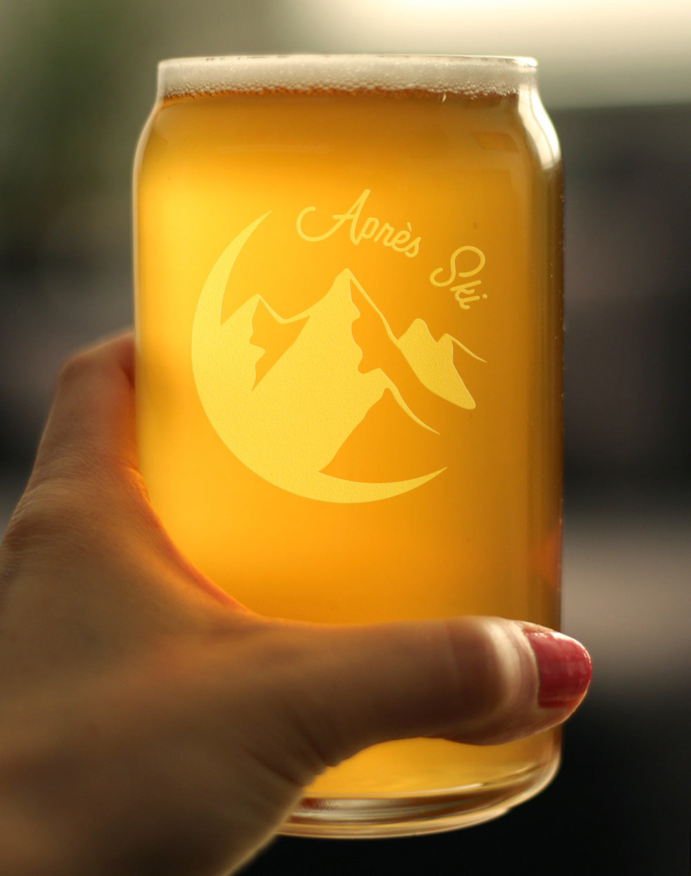 Apres Ski Beer Can Glass (16 oz)