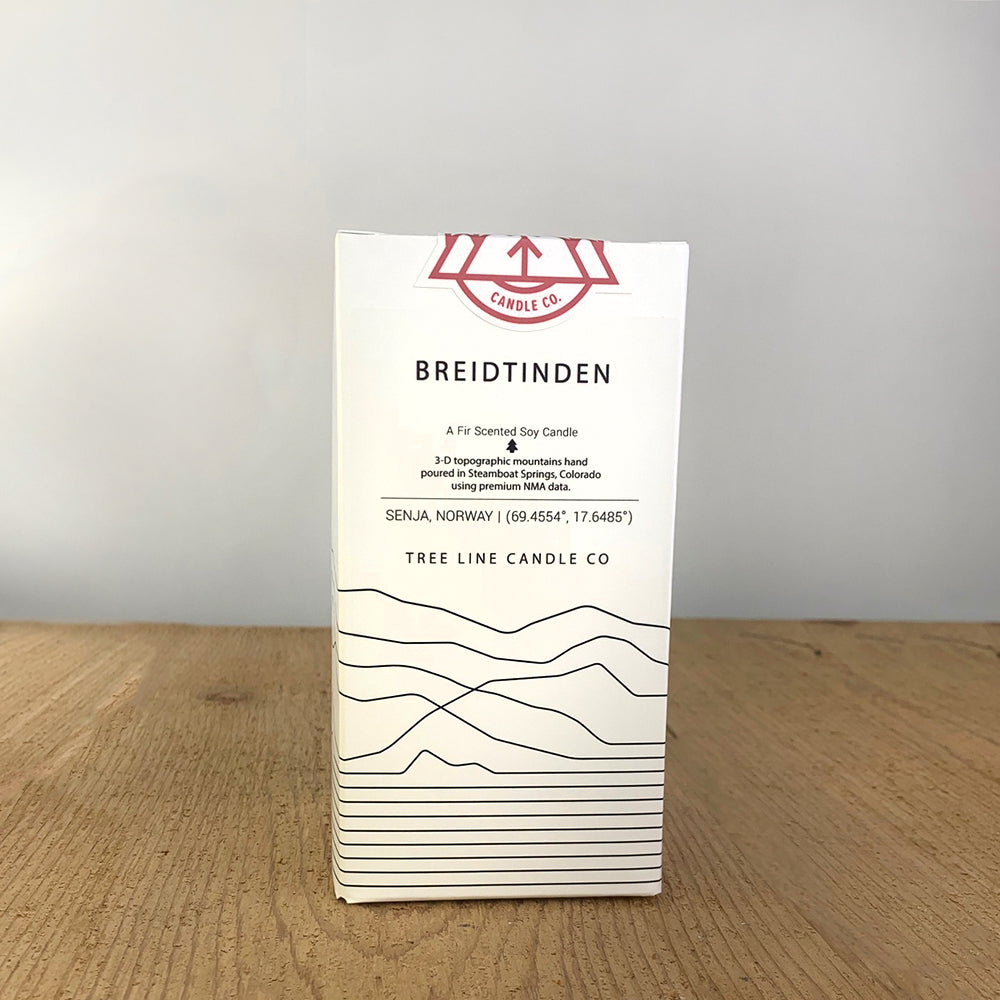 Breidtinden Candle