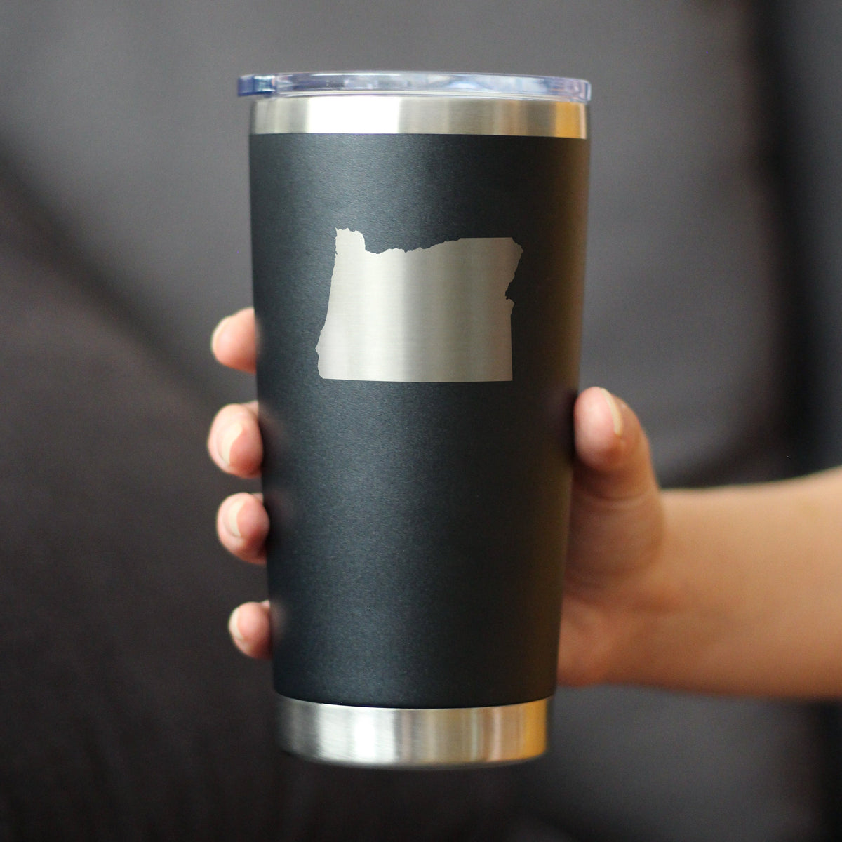 Oregon State Outline Coffee Tumbler (20 oz)