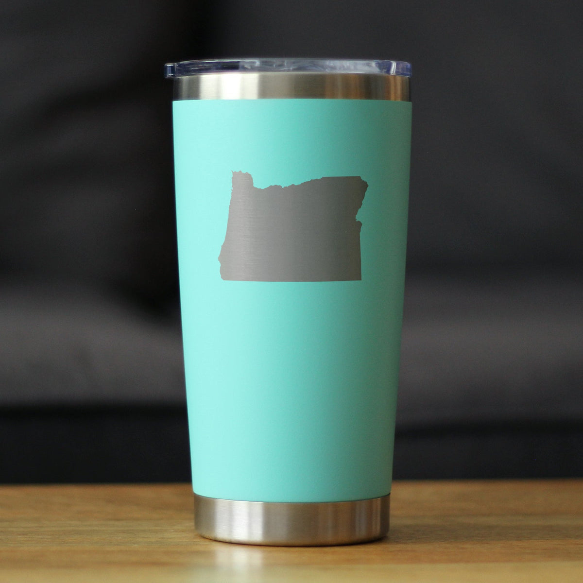 Oregon State Outline Coffee Tumbler (20 oz)