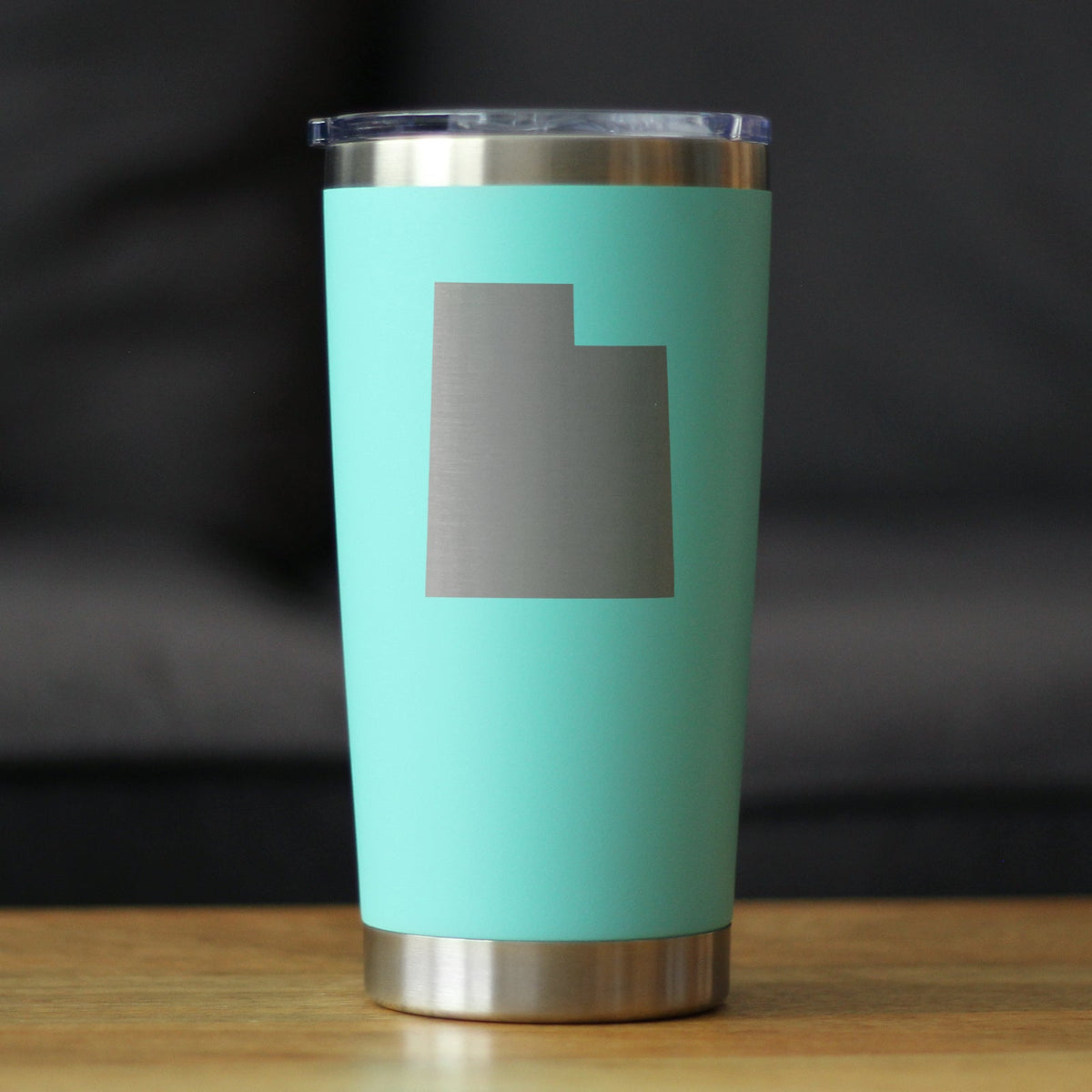 Utah State Outline Coffee Tumbler (20 oz)