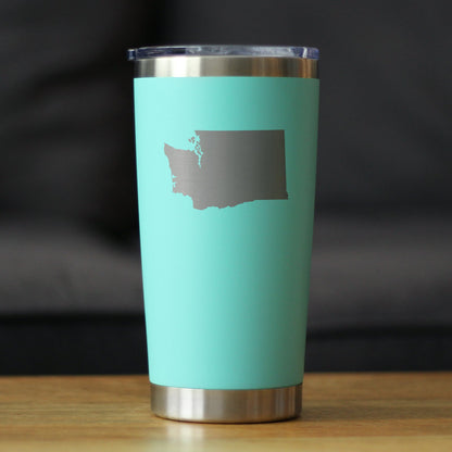 Washington State Outline Coffee Tumbler (20 oz)