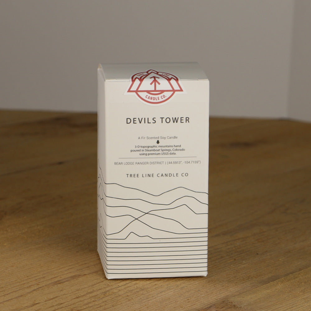 Devils Tower Candle
