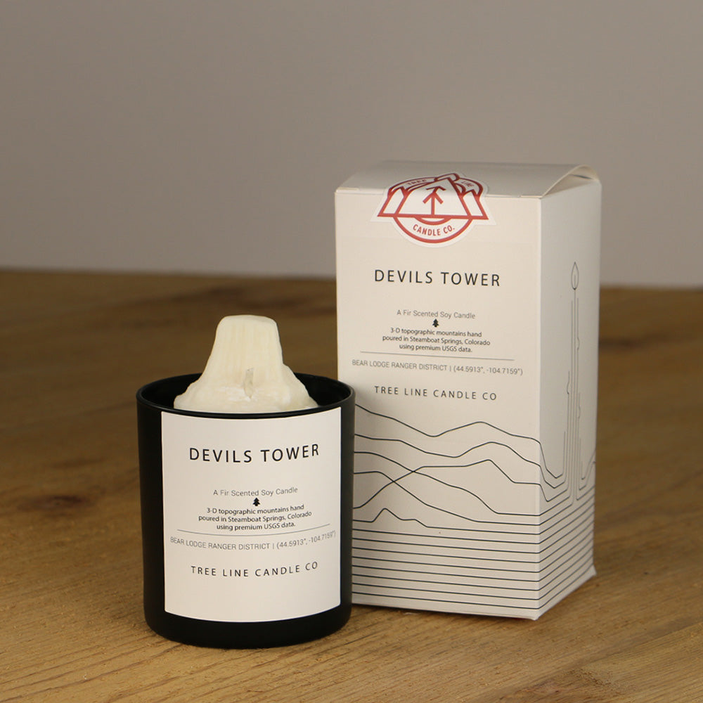 Devils Tower Candle