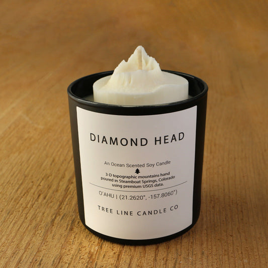 Diamond Head Candle