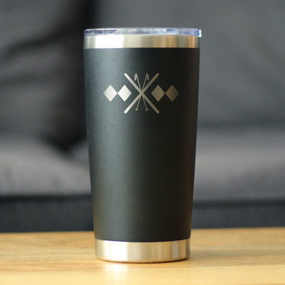 Double Black Diamond Coffee Tumbler (20 oz)