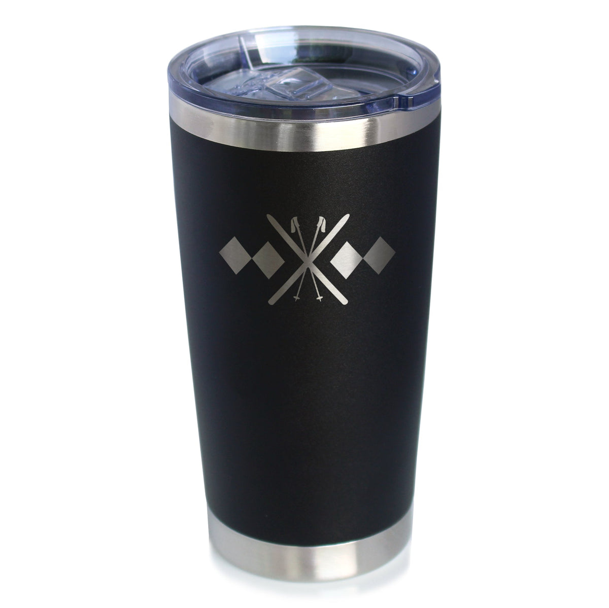 Double Black Diamond Coffee Tumbler (20 oz)