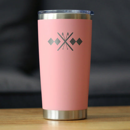 Double Black Diamond Coffee Tumbler (20 oz)