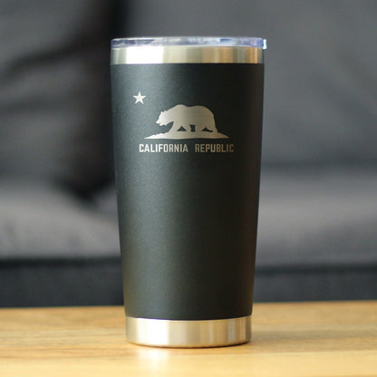 California Flag Coffee Tumbler (20 oz)