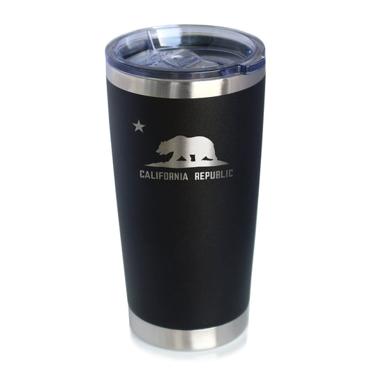 California Flag Coffee Tumbler (20 oz)