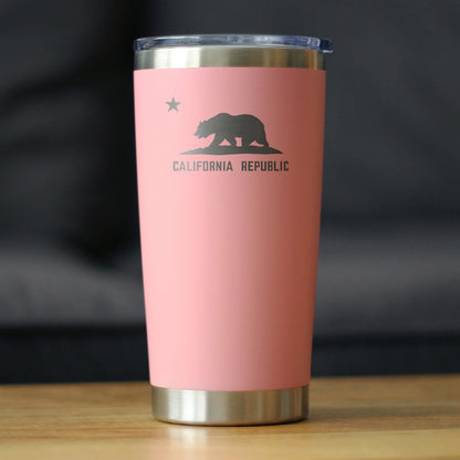 California Flag Coffee Tumbler (20 oz)