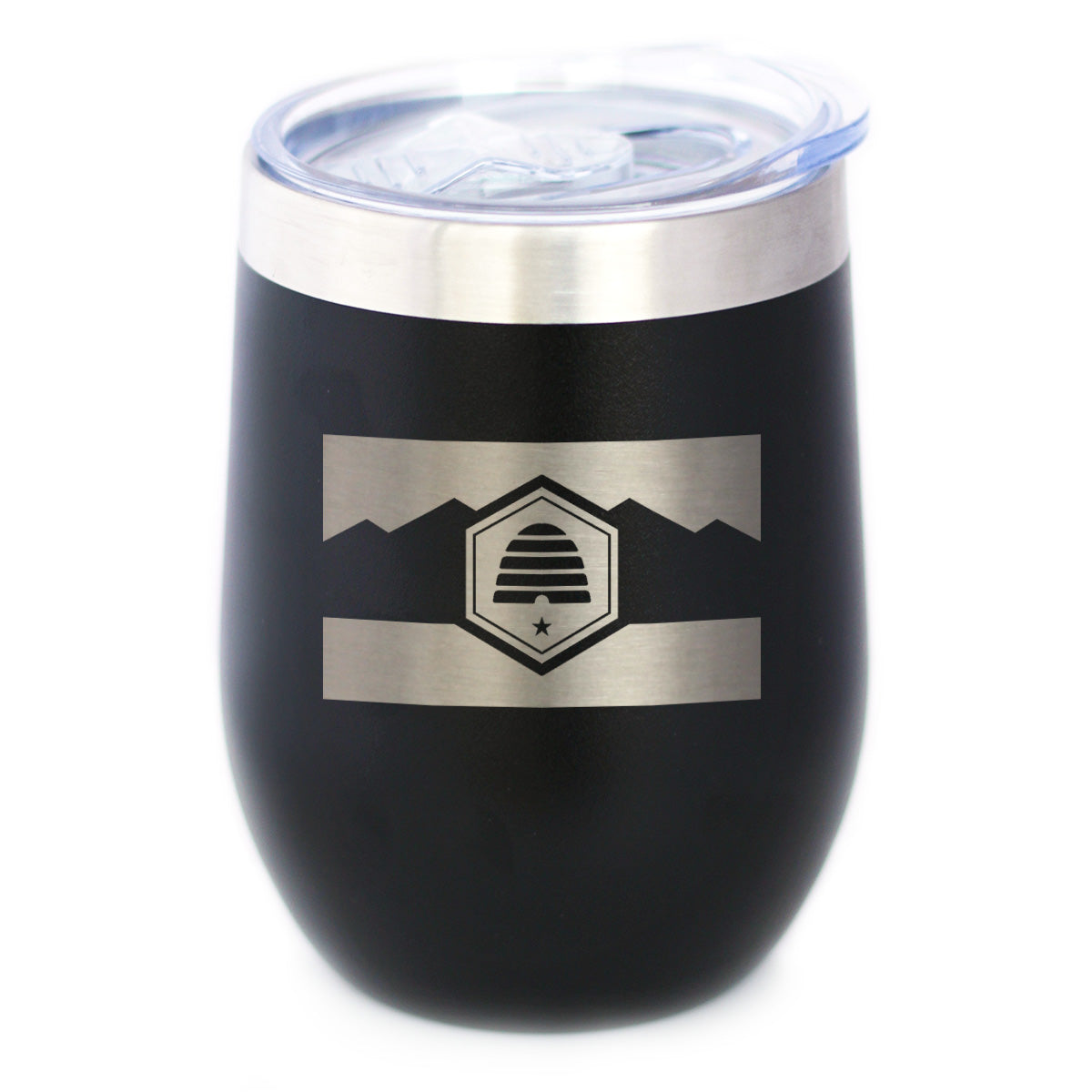 Utah Flag Wine Tumbler (12 oz)