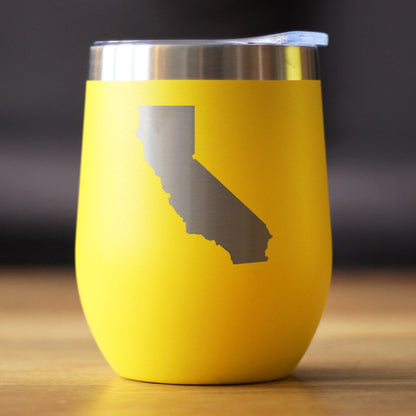 California State Outline Wine Tumbler (12 oz)