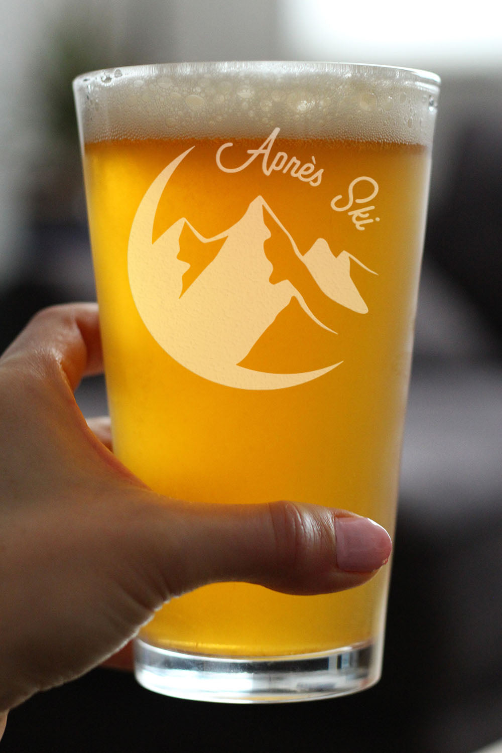 Apres Ski Pint Glass (16 oz)