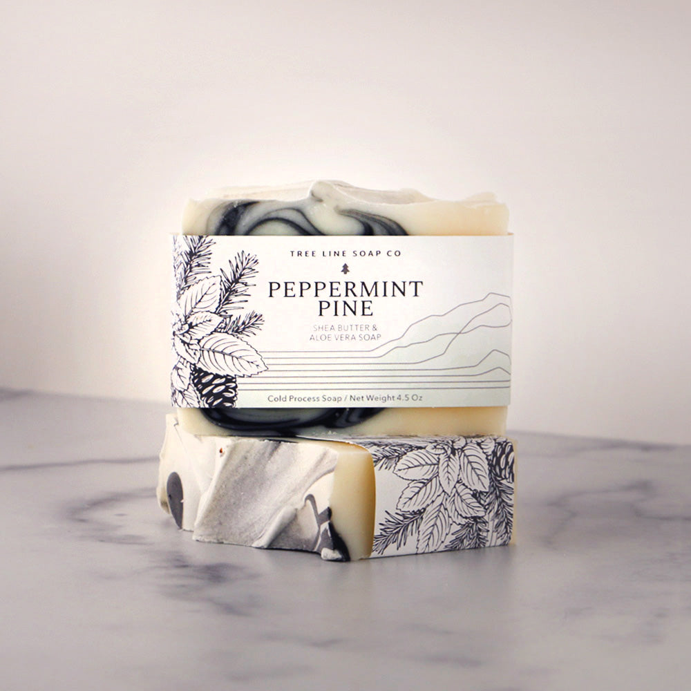 Peppermint Pine Soap