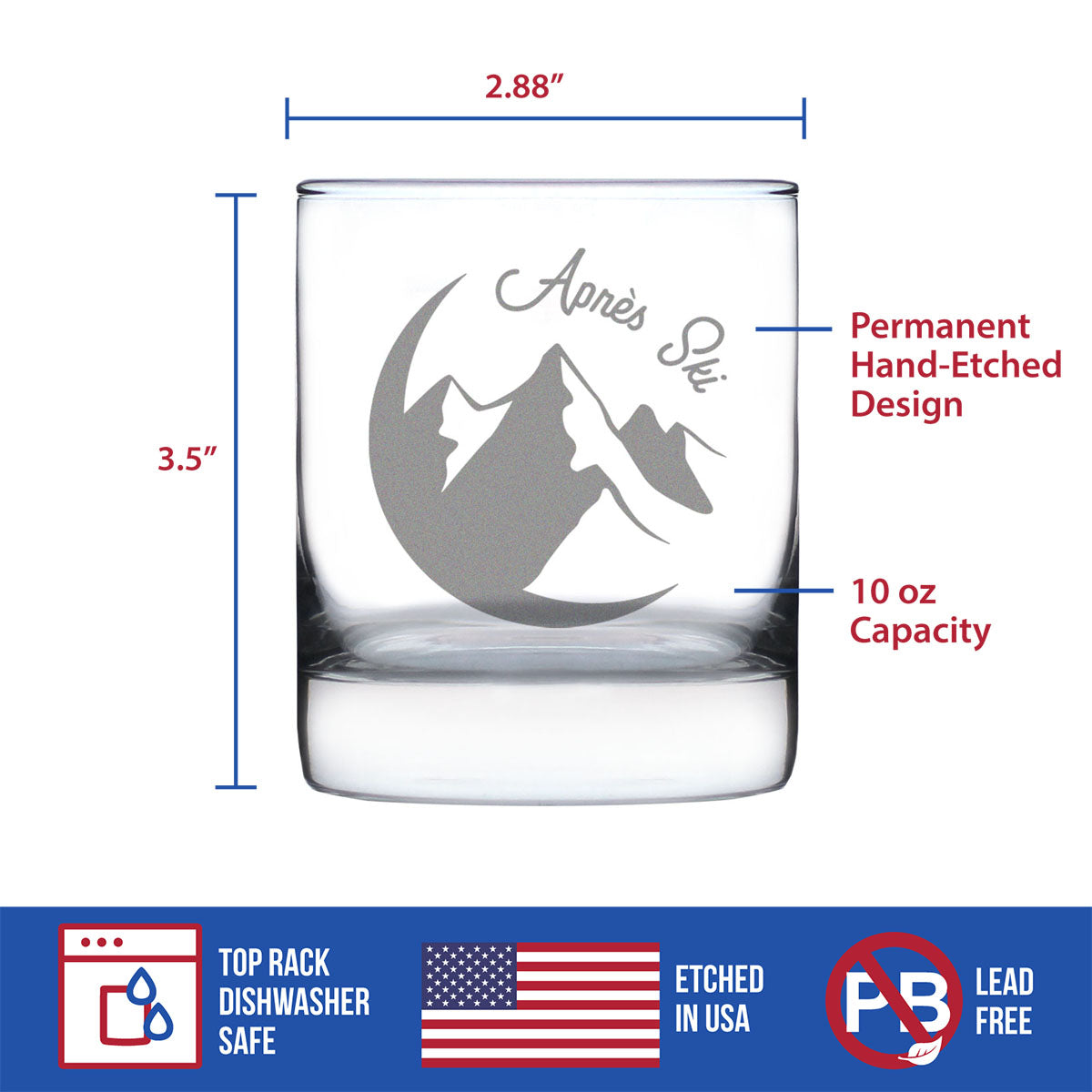 Apres Ski Rocks Glass (10.25 oz)