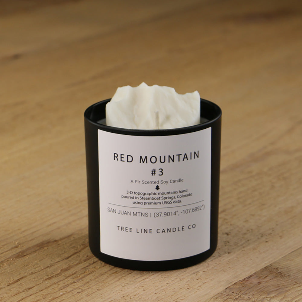 Red Mountain #3 Candle