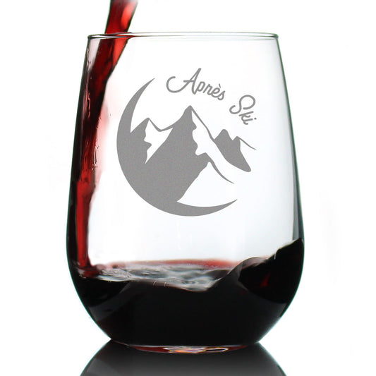 Apres Ski Stemless Wine Glass (17 oz)