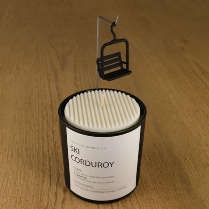 Ski Corduroy Candle