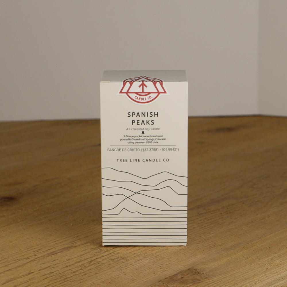 Spanish Peaks Candle