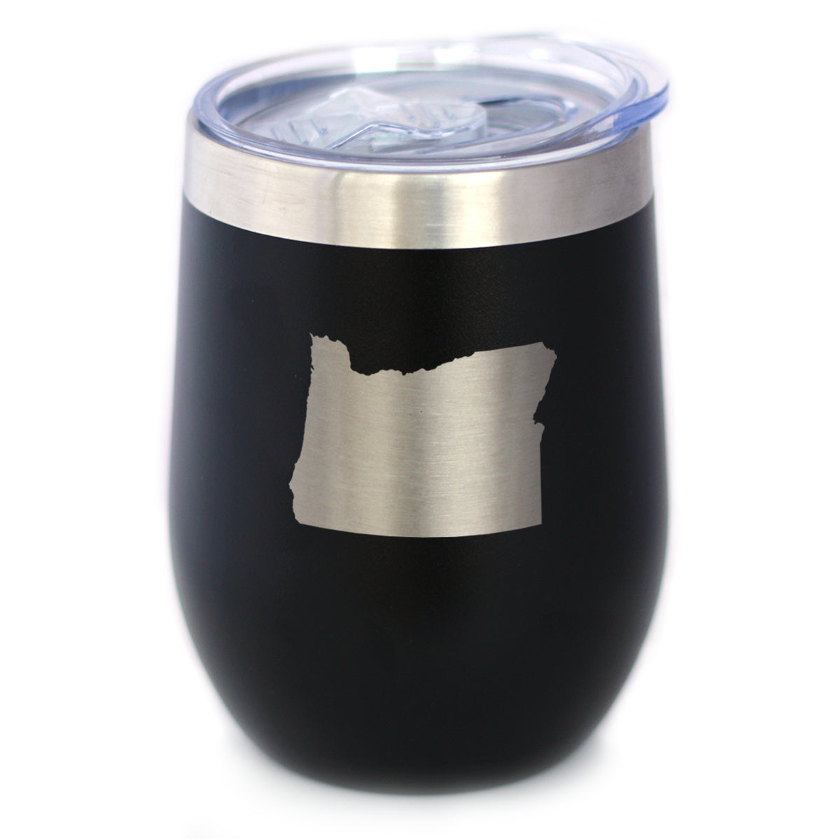Oregon State Outline Wine Tumbler (12 oz)