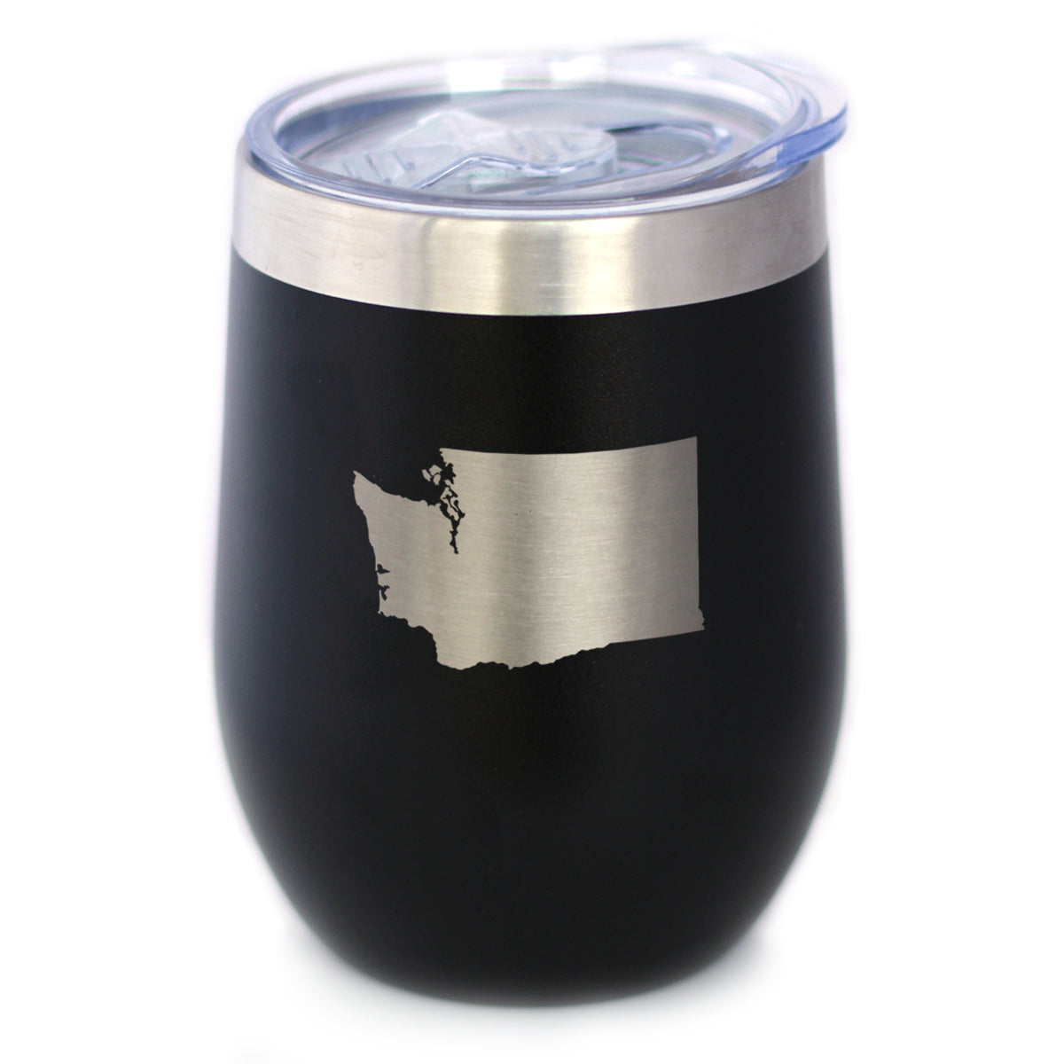 Washington State Outline Wine Tumbler (12 oz)