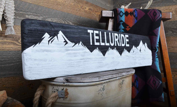 Personalized Mountain Signs