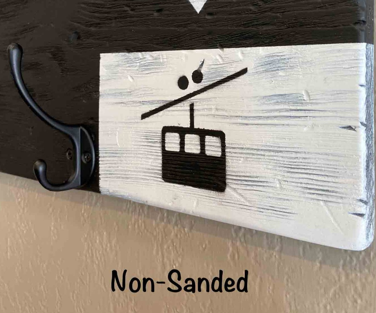 60" Custom Ski and Snowboard Cabin Coat Racks, hangers