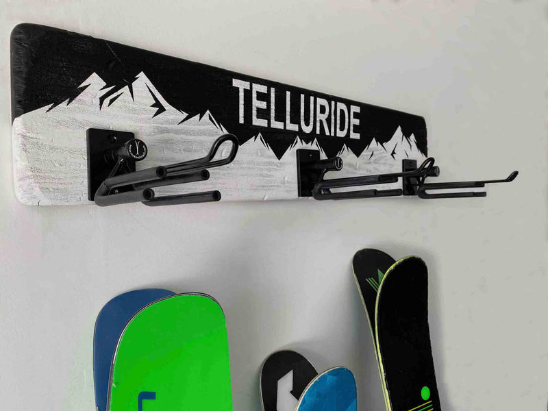 Custom Ski and Snowboard Rocker Ski Rack