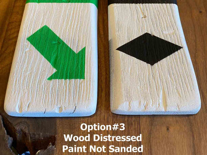 Personalized Ski and Snowboard Trail Signs, Mountain Cabin Decor